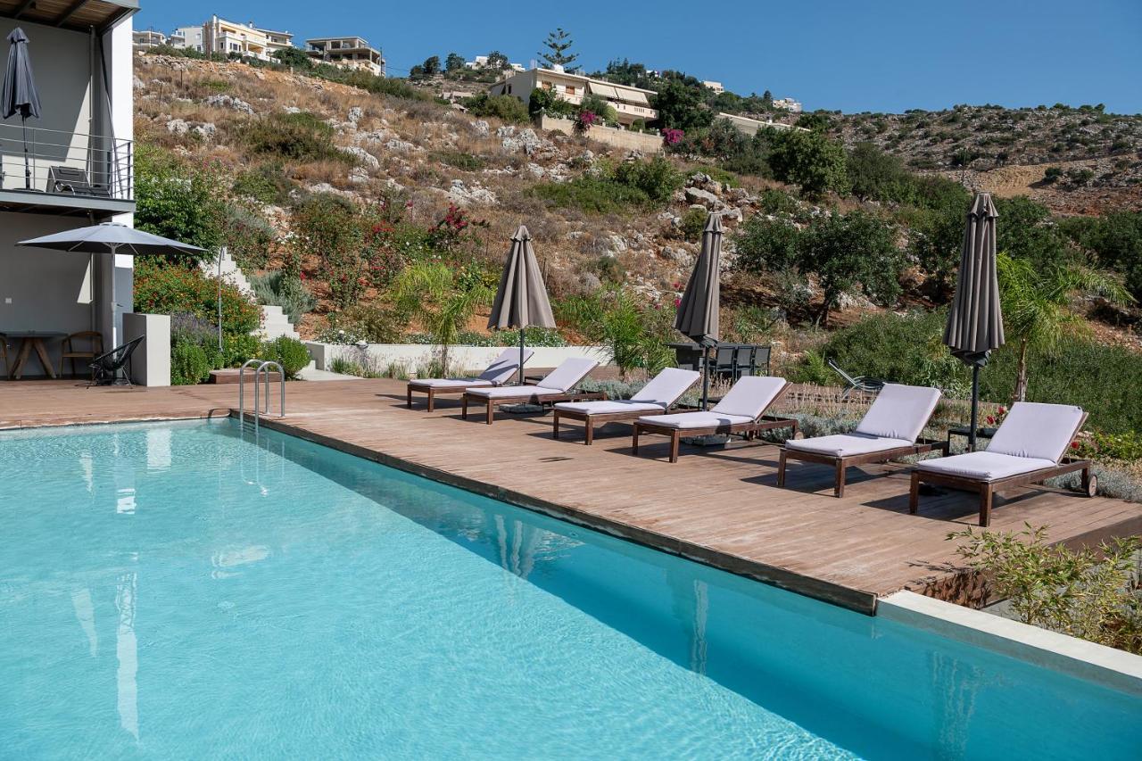 Seametry Luxury Living Penthouse Villa Soúda Eksteriør bilde