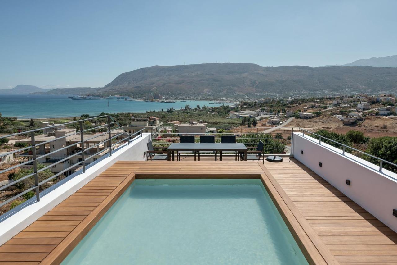 Seametry Luxury Living Penthouse Villa Soúda Eksteriør bilde