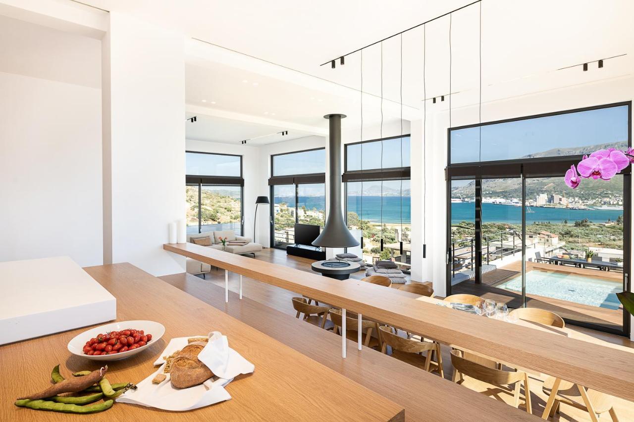 Seametry Luxury Living Penthouse Villa Soúda Eksteriør bilde