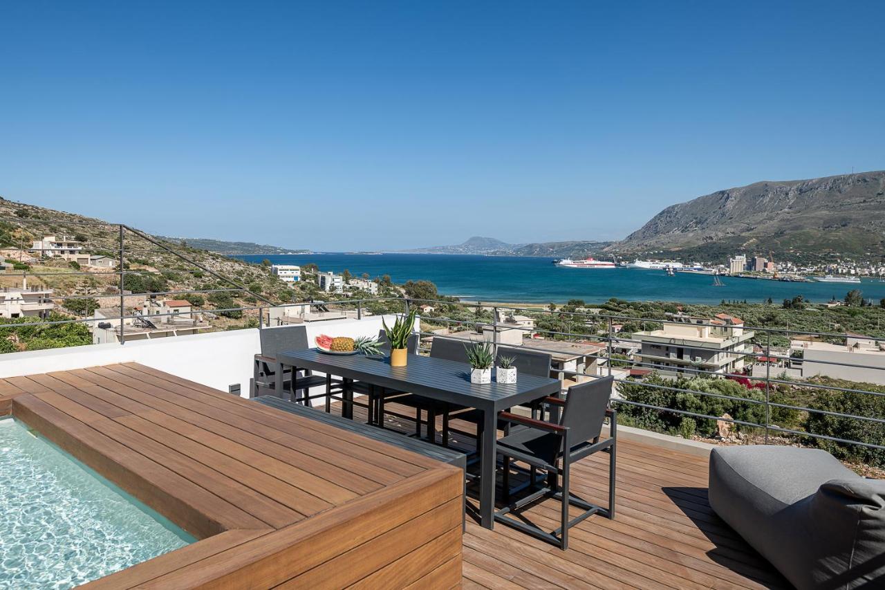 Seametry Luxury Living Penthouse Villa Soúda Eksteriør bilde
