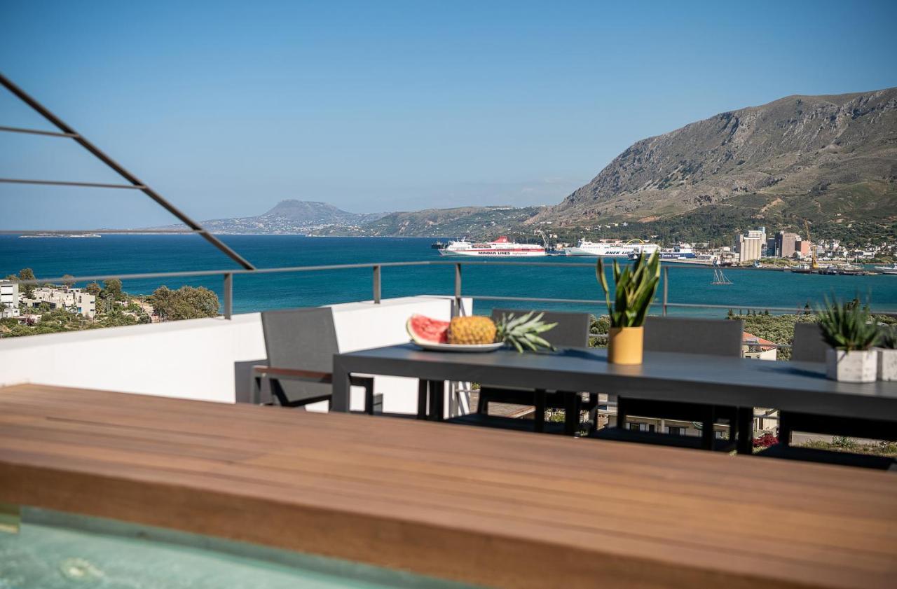 Seametry Luxury Living Penthouse Villa Soúda Eksteriør bilde