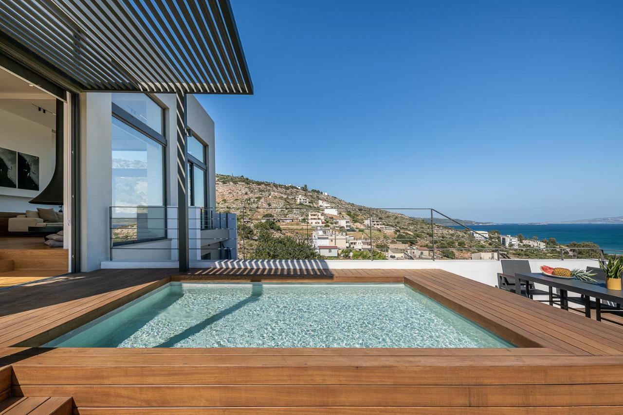 Seametry Luxury Living Penthouse Villa Soúda Eksteriør bilde
