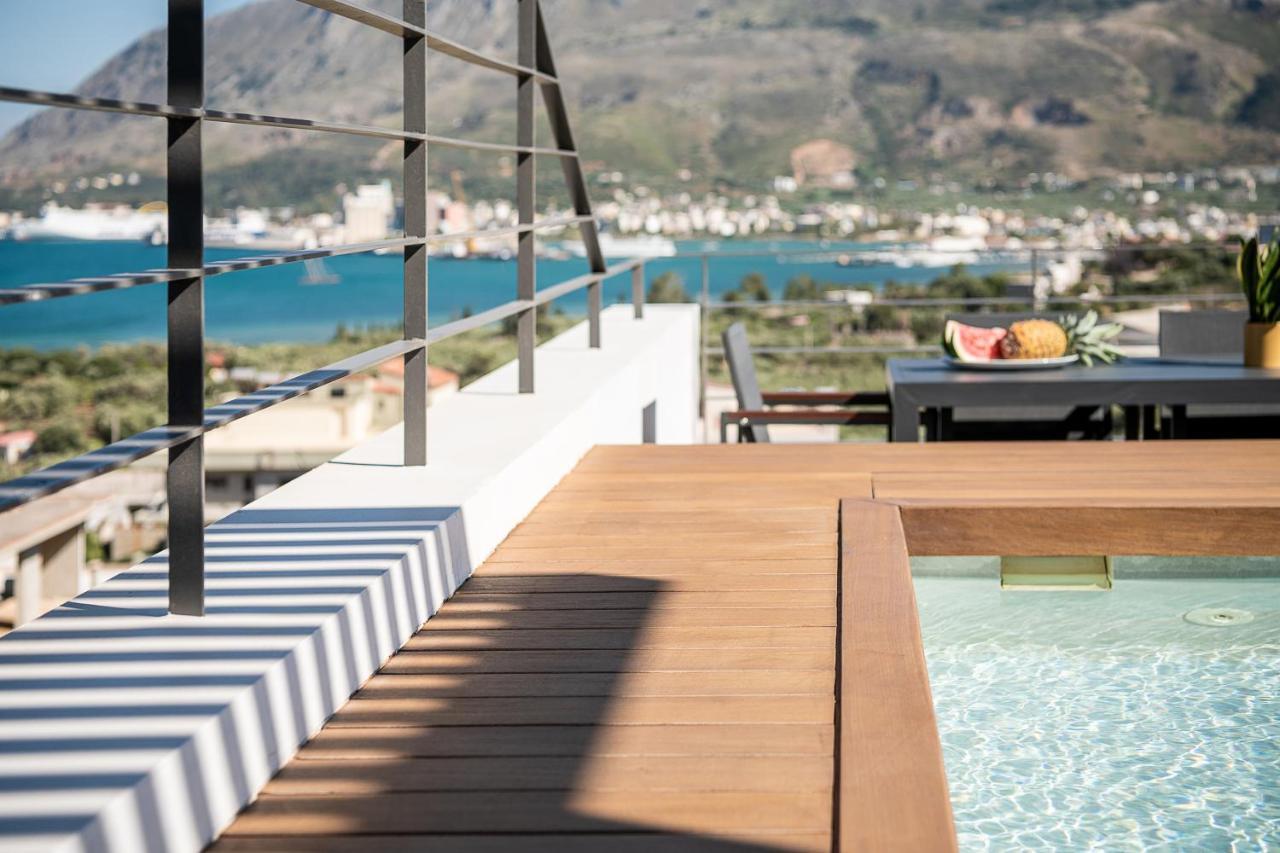 Seametry Luxury Living Penthouse Villa Soúda Eksteriør bilde